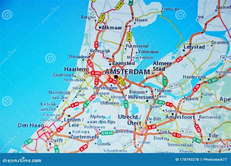map of amsterdam and germany.